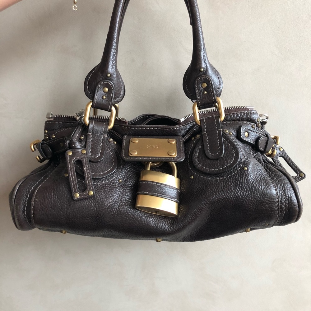 Chloe bag with lock and key